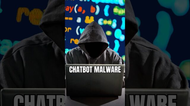 Chatbot Malware #chatbots #malware #hackers