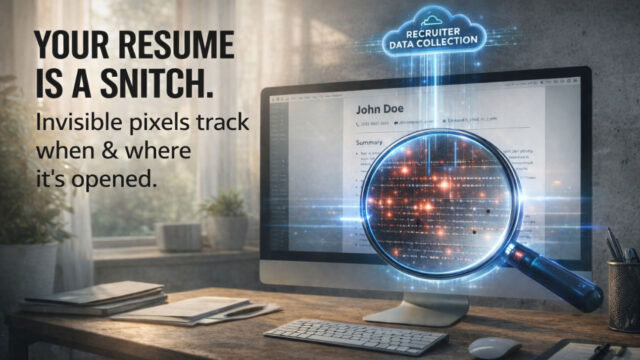 The resume spy game: How tracking pixels reveal when, where and how many times you apply