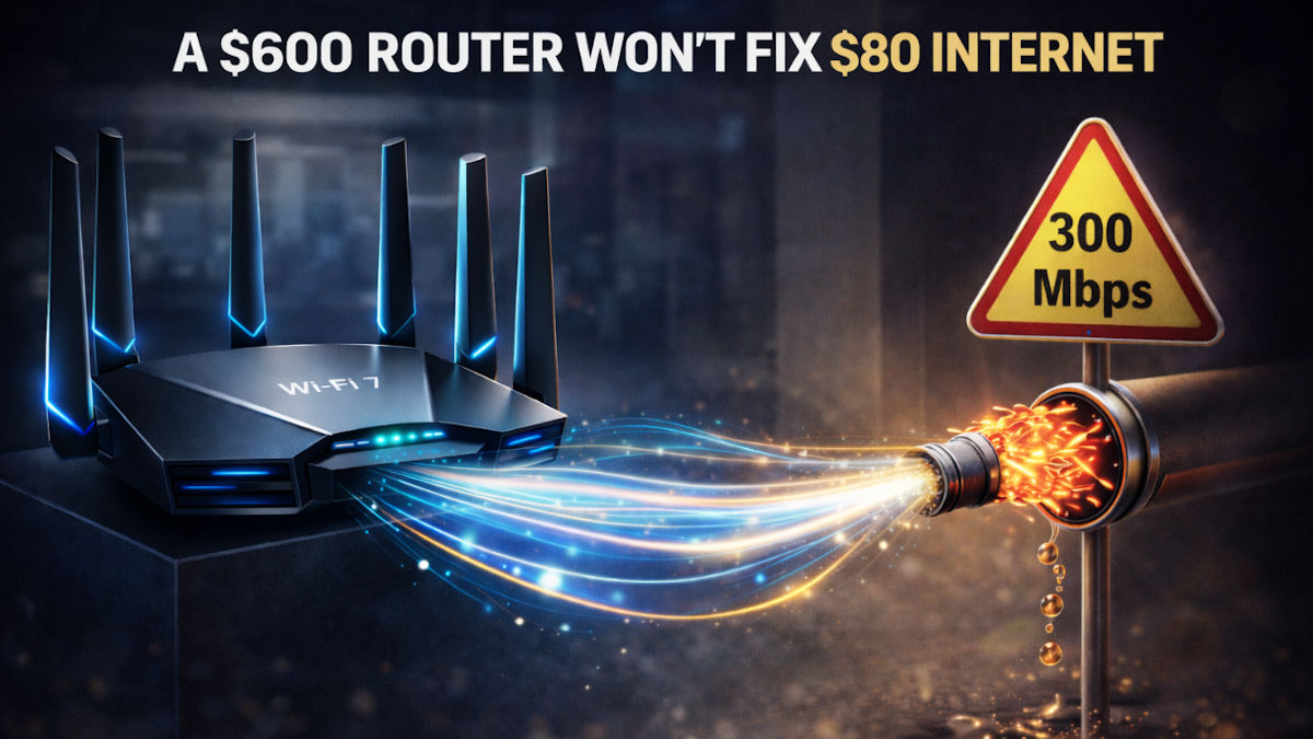 The Wi - Fi 7 trap : Why a $600 router wont speed up your internet