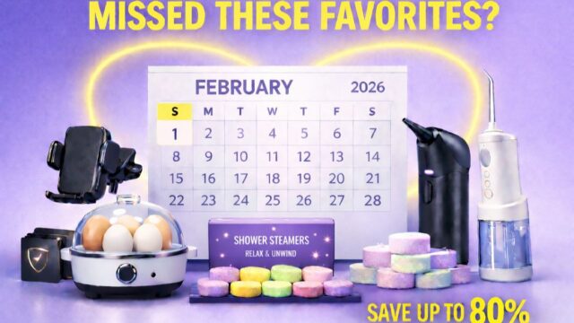February’s most loved favorites are still on sale: Up to 80% off