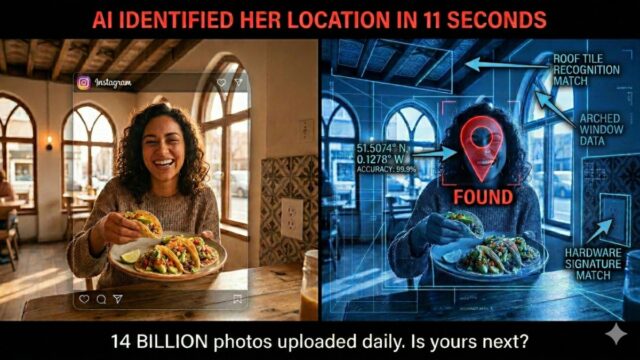 AI can pinpoint your location from a single photo of your lunch. Here’s how to stop it.