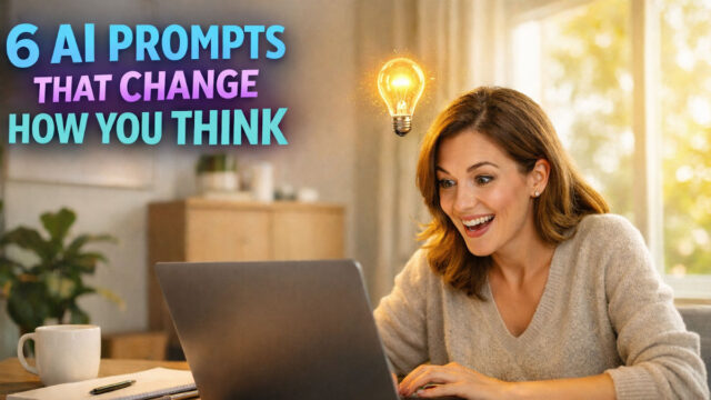 6 AI prompts for work that’ll make you say, “Why didn’t I think of that?”
