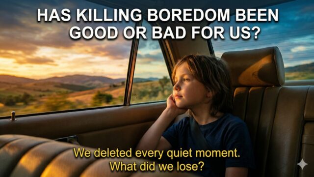 We killed boredom. We might regret that.