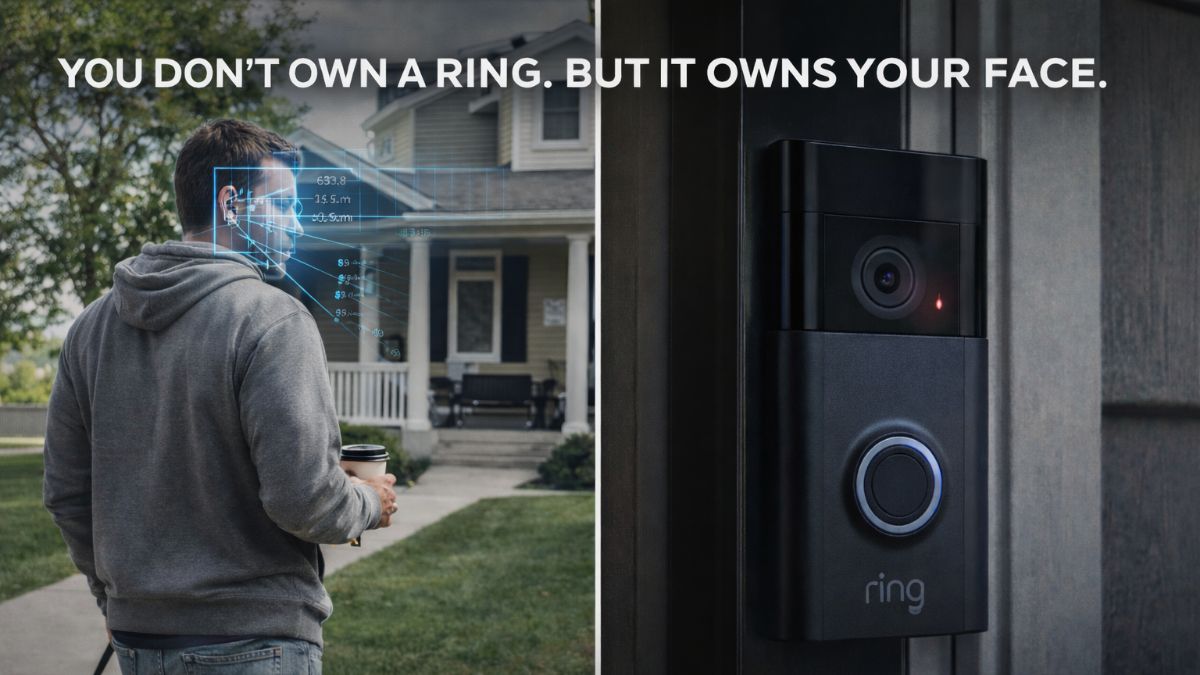 You don’t own a Ring doorbell. Your face is in the database anyway.