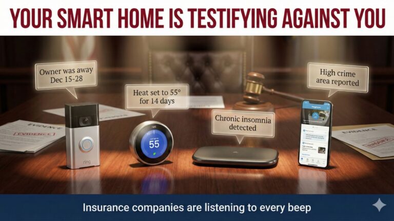 Your smart home gadgets are tattling to your insurance company. Here’s how to shut them up