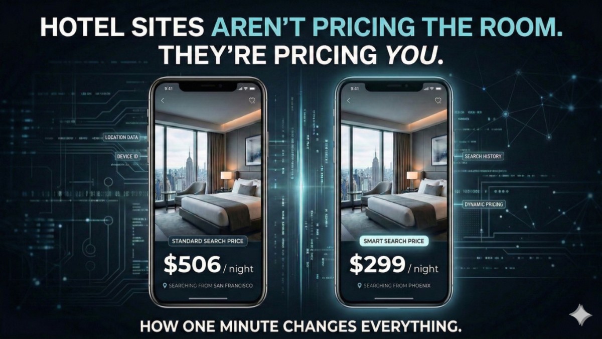 The same hotel room costs different people different prices. Here’s how to pay less.