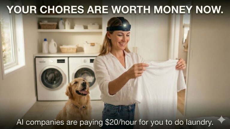 AI companies are paying people to do their own chores. Here’s how to get in on it.