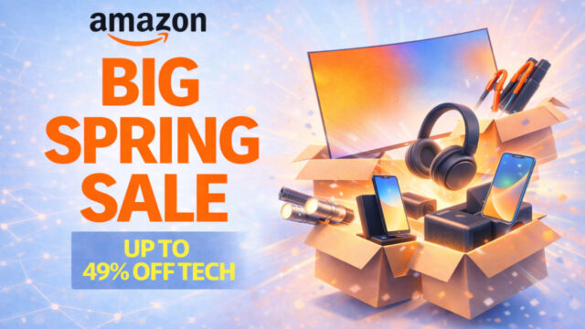 Amazon’s Big Spring Sale: Up to 49% off must-have tech