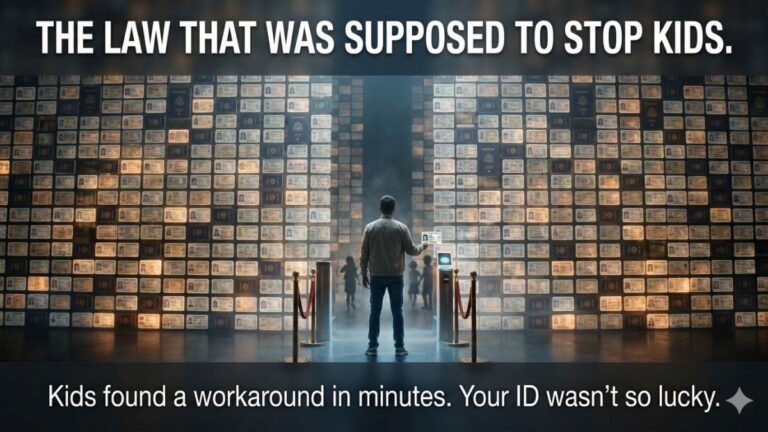 The internet is carding you. And it’s not working.