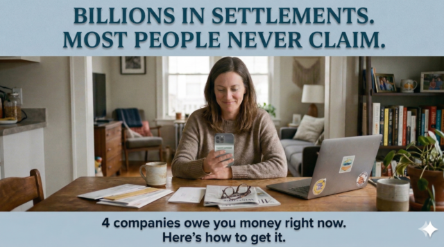 Tech giants got caught. The settlement money is sitting there. Here’s how to claim yours.