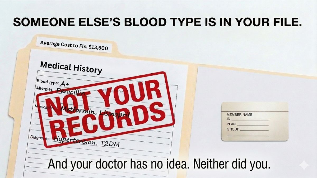 Medical identity theft is the one type that doesn’t just wreck your finances. It can wreck your health.