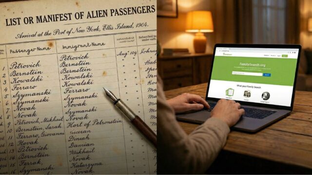 My grandfather had 7 letters on his Ellis Island form. That’s how we got Komando.