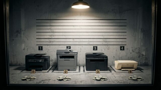 Four companies control your printer. And your wallet.