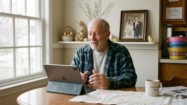 He trained an AI to sound like his wife. Now they talk every day.