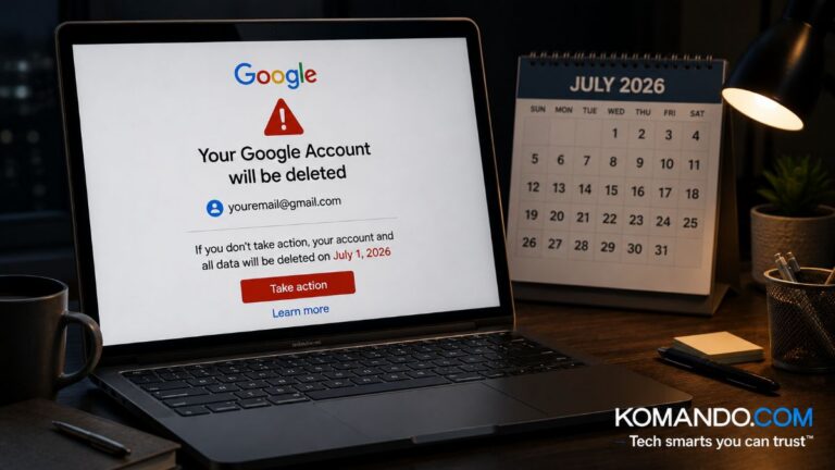 Google will permanently delete your account after 2 years of inactivity. Here’s the free 5-minute fix that protects everything.