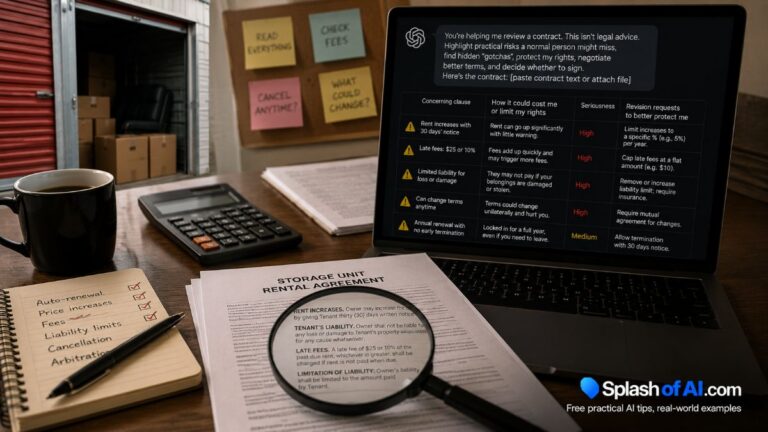 Make AI your contract fine print detective