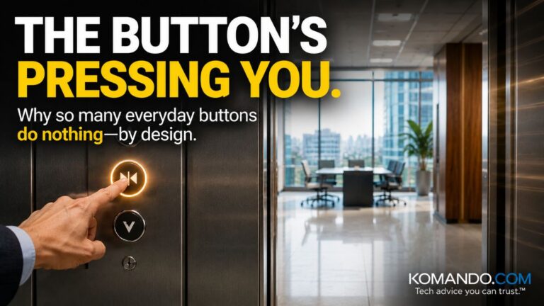 5 buttons you press every day that secretly do nothing