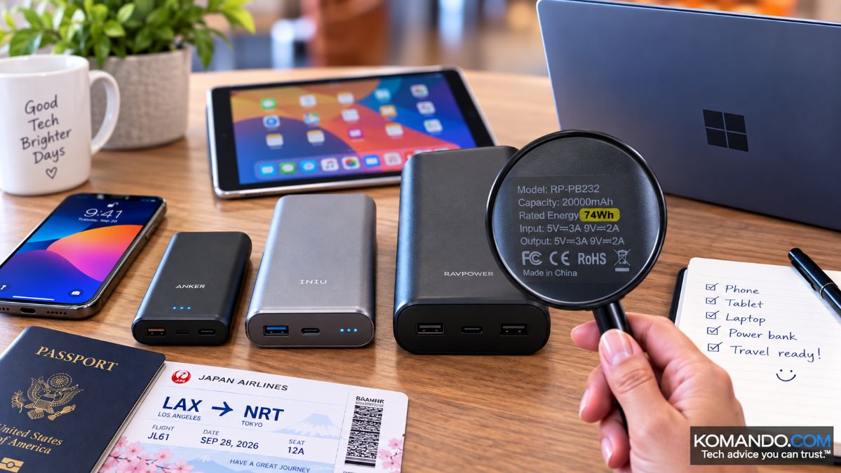 ‘Kim, which battery brand is safest?’ Here’s the answer for your phone, your iPad and your laptop, with links and the 10-second label check that matters more than the brand.