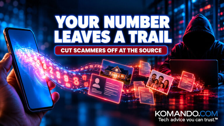 📲 What can someone do with your phone number? Too much