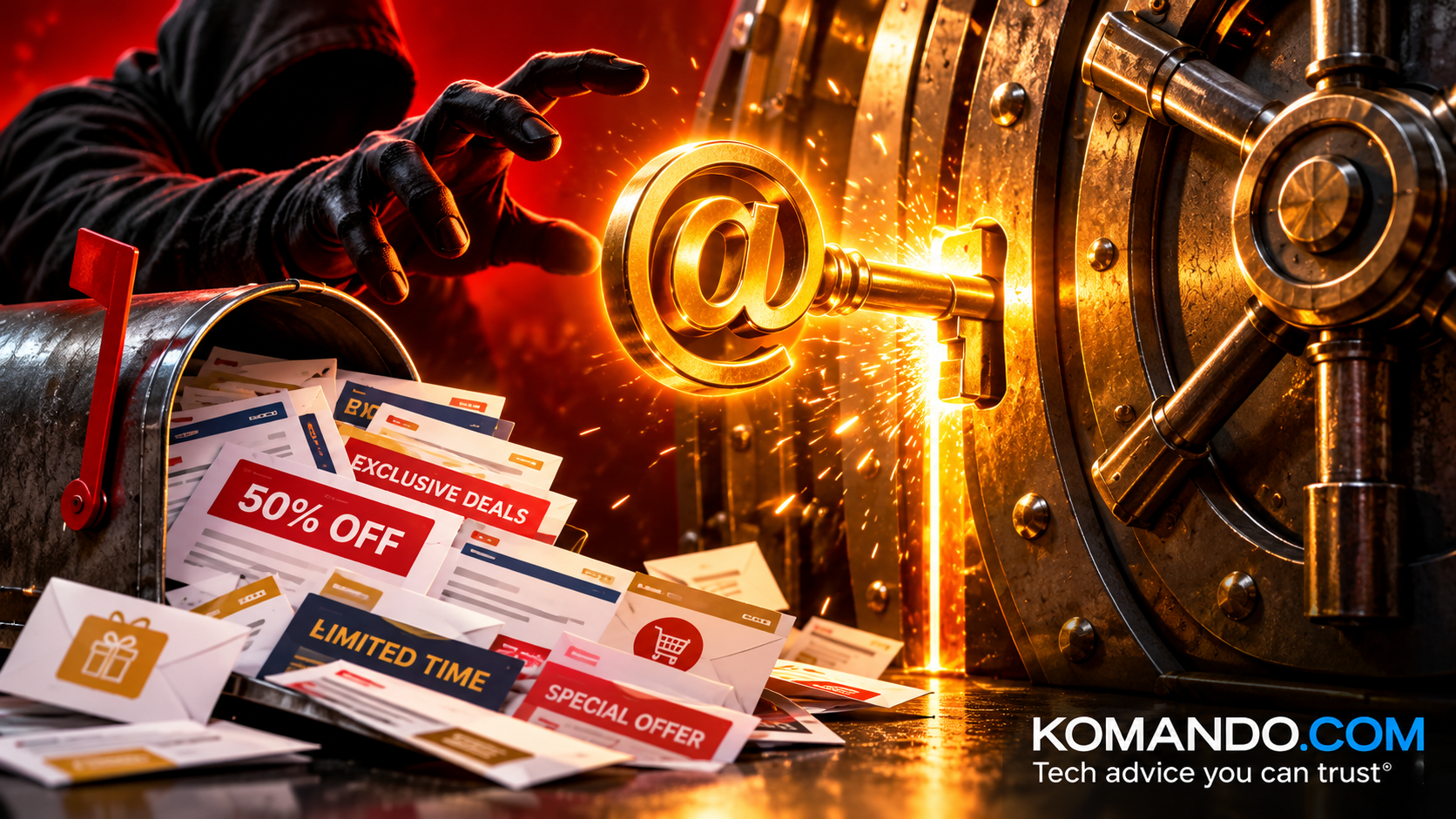 Your email is the master key to your money. Build a secret vault inbox in 5 minutes