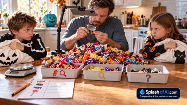 AI sorts your kids’ Halloween candy by allergy risk in minutes