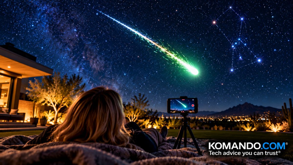 The Orionid meteor shower peaks tonight. Here’s when to look, where to look and how to catch a shooting star on your phone.