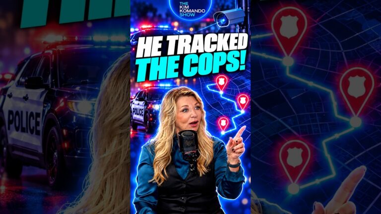He tracked the cops!