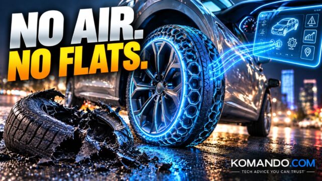 Airless, self-sealing and smart: The tire tech on your car now and what’s coming next