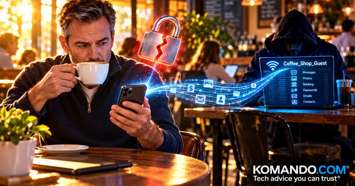 ‘Kim, can people see what I do on public Wi-Fi?’ Here’s what a stranger at the coffee shop can see.